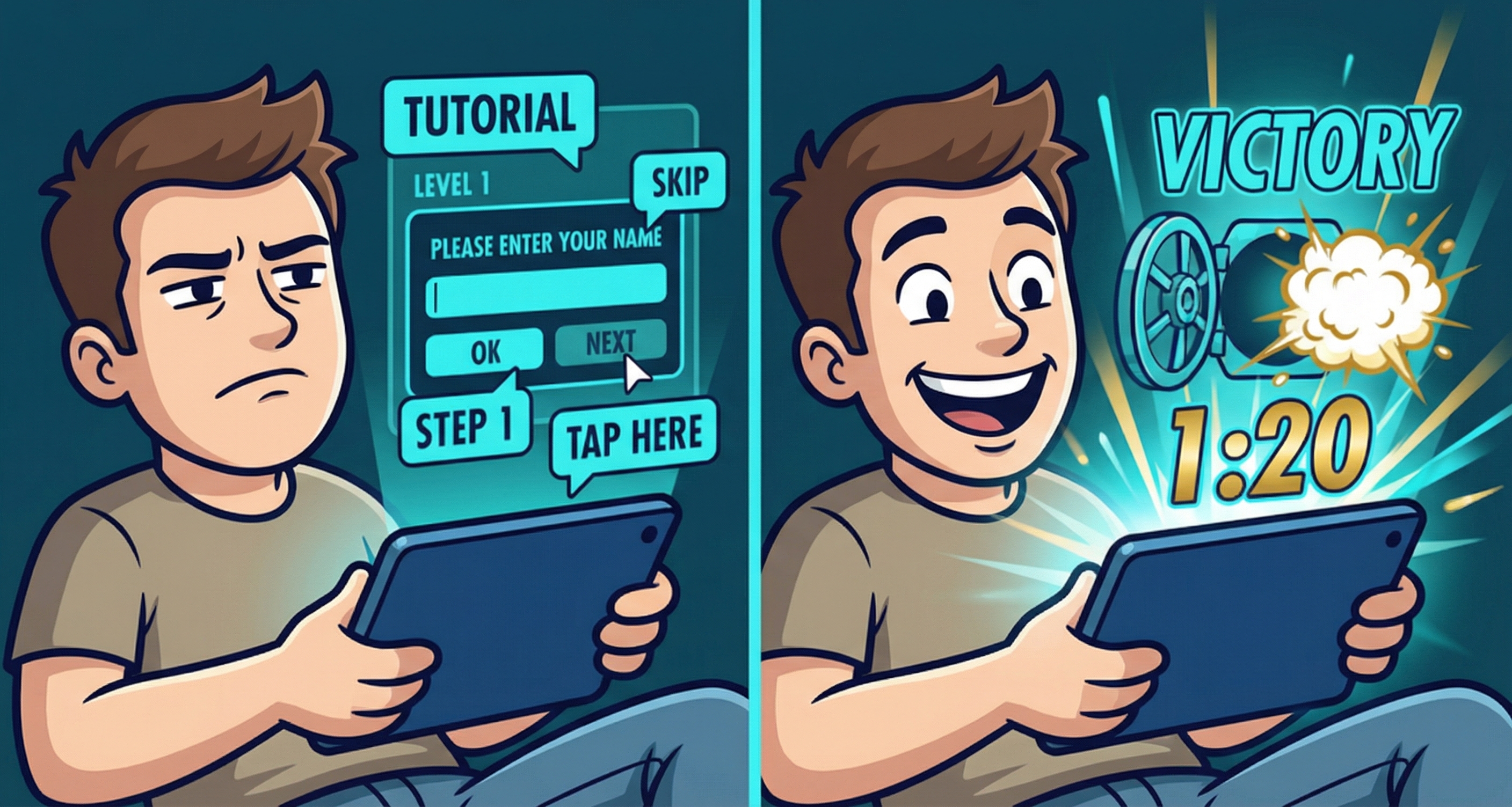 Onboarding optimization. The time to dopamine should be below 2 minutes. This provides maximum engagement.